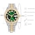levne Quartz hodinky-hip hop hodinky pánské hodinky luxusní voděodolné značkové hodinky z nerezové oceli kulaté hodiny pánské náramkové hodinky quartz dárek přítel