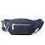 abordables Sacs à Bandoulière-Femme Sac bandoulière Sac Banane Pochette Ventrale Nylon Extérieur du quotidien Fermeture Ajustable Grande Capacité Respirable Couleur unie 812 bleu 812 gris 812 noir