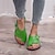 halpa Naisten sandaalit-naisten sandaalit litteät sandaalit ortopediset sandaalit bunion sandaalit plus koko ulkona päivittäin ranta kesä tasainen avoin varvas klassinen rento minimalismi tekonahka solki musta harmaa punainen vihreä