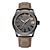 お買い得  クォーツ腕時計-naviforce メンズクォーツ時計ミリタリーアウトドアスポーツ腕時計ダイビング防水レザーストラップ腕時計