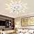 billige Lamper til takvifte-led takvifter som kan dimmes med fjernkontroll kontra blomsterdesign innfelt taklampe akryl lampeskjerm lysekrone soverom stue stue