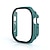 billiga Smartwatch-fodral-Klockfodral med skärmskydd Kompatibel med Apple Watch Ultra 49mm / Series 8 7 41mm 45mm / Series 6 5 4 SE 40mm 44mm / Series 3 2 1 38mm 42mm Stötsäker Hård PC Klocka Skal