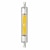 cheap LED Corn Lights-Dimmable No Flicker LED R7S Glass COB Tube Bulb 78MM 118MM Corn Lamp 110V 220V High Power J78 J118 Replace Halogen Light Lampadas