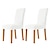 billiga Matstolsöverdrag-2 st matstolsöverdrag sammet stretch stol säte överdrag spandex med elastiskt bottenskydd för matsal bröllopsceremoni tålig tvättbar
