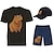 halpa uutuus hauskat hupparit ja t-paidat-Eläin Capybara T-paita Shortsit Lippalakki Painettu Kuvitettu Käyttötarkoitus Miesten Aikuisten Kuuma leimaus Rento / arki