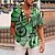 cheap Men&#039;s Shirts-Men&#039;s Shirt Summer Hawaiian Shirt Graphic Prints Music Notes Cuban Collar Light Green Blue Light Purple Purple Brown Casual Holiday Short Sleeve Button-Down Print Clothing Apparel Sports Fashion