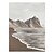 cheap Landscape Paintings-Oil Painting Hand Painted Vertical Abstract Contemporary Rolled Canvas (No Frame)