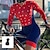billige Tøjsæt til kvinder-Dame Triatletdragt Langærmet Bjerg Cykling Vej Cykling Sort Gul Lys pink Patchwork Cykel Åndbart Refleksbånd Hurtigtørrende Spandex Sport Patchwork Tøj