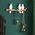 olcso Kampók és szerelvények-nordic style gyanta madár horog veranda fali kulcstartó dekoráció ruhaakasztó otthoni fali dekoráció 1db