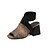 cheap Women&#039;s Sandals-Women&#039;s Sandals Sandals Boots Summer Boots Daily Chunky Heel Open Toe Casual Faux Leather Elastic Band Solid Color Black White Yellow