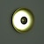 Недорогие Бра-Внутренний настенный светильник светодиодный медный круг дизайн гостиная спальня металлические настенные светильники 3000k e26 настенные светильники для спальни ванная комната