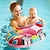 cheap Outdoor Fun &amp; Sports-Inflatable Swimming Rings Baby Water Play Games Seat Float Boat Child Swim Ring Accessories Water Fun Pool Toys