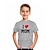 preiswerte 3D-T-Shirts für Jungen-kinderkleidung Jungen T-Shirt Tee Herz Buchstabe Kurzarm Baumwolle Kinder oben Casual Modisch Täglich Sommer Hellweiß 3-12 Jahre