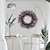 ieftine Flori Artificiale-glicine cerc de viță de vie coroană idilic casă rustică coroană florală decorativă pentru fereastra ușii din față nuntă primăvară violet