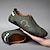 cheap Men&#039;s Shoes-Men&#039;s Loafers &amp; Slip-Ons Moccasin Plus Size Casual Outdoor Daily Microfiber Black Light Brown Army Green Summer