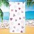 cheap Home Wear-Digital Heat Transfer Printing Cross-border Supply Microfiber Beach Towel Bath Towel Square Towel