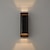 cheap Indoor Wall Lights-LED Wall Lamps Copper Minimalism Black Up and Down Warm White Light 5W Wall Sconces Modern Contemporary Style Living Room Bedroom Dining Room Metal Wall Light