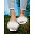 baratos Sandálias de mulher-Mulheres Sandálias Chinelos Tamanhos Grandes Sem Salto Minimalismo Couro Sintético Branco