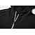 cheap Tracksuits-5 Piece Men&#039;s Tracksuit Sweatsuit Athletic Breathable Moisture Wicking Soft Fitness Running Jogging Sportswear Activewear Solid Colored Black