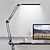 cheap Desk Lamps-LED Reading Desk Lamp 24W Folding Swing Arm Desk Lamp with Clamp Dimmable Suitable for Workbench Home Eye Care Office Study Shustar