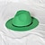 levne Party klobouky-Klobouky Vlna / akryl 30. léta Formální Svatební Jednoduchý S Čistá Barva Přílba Pokrývky Hlavy