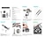 cheap Hand Tools-Watch Link Removal Tool Kit Watch Band Strap Pin Remover Watch Tool Kit Link Remover Repair Tool Watch Adjustment Tool Band Replacement Spring Bar Tool Set