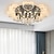 levne Stmívatelná stropní světla-led stropní svítidlo zapuštěné stropní svítidlo 80cm křišťálové lustry do obývacího pokoje stmívatelné pouze dálkovým ovládáním