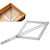 cheap Hand Tools-Corner Angle Finder, 0-170° Goniometer Ruler, Multifunctional Diagonal Ceiling Profiler, 4‑Fold Multi Angle Measurement Tool