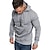 cheap Men&#039;s Hoodies &amp; Sweatshirts-Men&#039;s Hoodie White Yellow Wine Red Royal Blue Hooded Solid Color Sports &amp; Outdoor Sports Streetwear Hot Stamping Basic Designer Casual Winter Clothing Apparel Hoodies Sweatshirts