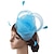 Χαμηλού Κόστους Fascinators-Γοητευτικά Καπέλα Τεμάχια Κεφαλής Σινάμα Επίσημο Γάμου Κεντάκι Ντέρμπι Ιπποδρομία Ημέρα της Γυναίκας Glam Ρετρό Κομψό Με Φτερό Ακουστικό Καπέλα