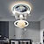 abordables Luces de techo regulables-lámpara de techo led regulable para la habitación de los niños, simplicidad creativa nubes avión luz dormitorio dibujos animados lámpara de techo con control remoto