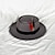 preiswerte Partyhut-Hüte Wolle / Acryl Fedora-Hut Formal Hochzeit Cocktail Royal Astcot Einfach Retro Mit Feder Pure Farbe Kopfschmuck Kopfbedeckung