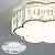Недорогие Потолочные светильники-светодиодный потолочный светильник с регулируемой яркостью потолочный светильник 50 см светодиодный потолочный светильник современный круглый потолочный светильник потолочный светильник для гостиной