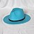 זול כובע מסיבות-כובעים צמר / אקרילי כובע פאדורה רשמי חתונה פשוט קלסי עם אבזם מטאלי צבע טהור כיסוי ראש כיסוי ראש