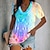 cheap Tees &amp; Tank Tops-Women&#039;s T shirt Tee Blue Purple Green Graphic Butterfly Print Short Sleeve Daily Weekend Basic V Neck Regular Abstract Butterfly Painting S