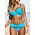cheap Bikini Sets-Women&#039;s Swimwear Bikini Normal Swimsuit Camouflage Geometic 2 Piece Printing Black Red Blue Green Bathing Suits Beach Wear Summer Sports