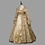 cheap Historical &amp; Vintage Costumes-Rococo Victorian Vintage Dress Ball Gown Prom Dress Maria Antonietta Women&#039;s Masquerade Carnival Party Halloween Dress