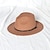 Χαμηλού Κόστους Καπέλα για Πάρτι-Καπέλα Μαλλί / Ακρυλικό Ρεπούμπλικα Επίσημο Γάμου Απλός Με Καθαρό Χρώμα Ακουστικό Καπέλα