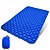 cheap Camping Furniture-Inflatable Sleeping Pad Outdoor Camping Waterproof Ultra Light (UL) Soft Compact Nylon 195*130*6 cm for 2 person Camping / Hiking Climbing Beach All Seasons Blue
