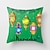 baratos Capa de almofada de férias-Capa de almofada ramadan kareem eid mubarak 1 peça capa de almofada quadrada decorativa macia fronha para quarto sala de estar sofá cadeira lavável na máquina
