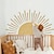 abordables Autocollants muraux décoratifs-Soleil chambre d&#039;enfant fond décoration stickers muraux maternelle disposition murale pvc auto-adhésif