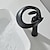 abordables Classiques-Robinet mitigeur de lavabo de salle de bains noir, bec cascade, robinets de lavabo en laiton, robinet de salle de bains à un trou avec interrupteur chaud et froid, gris doré, chrome