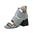 cheap Women&#039;s Sandals-Women&#039;s Sandals Block Heel Sandals Sandals Boots Summer Boots Party Work Daily Summer Block Heel Chunky Heel Open Toe Elegant Sexy Casual Faux Leather Zipper Solid Color Black White Blue
