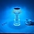 billige Bordlamper-moderne kreativ manetlampe krystall oppladbar bordlampe nattlys soppberøringsdimmer lampe rgb 16 farger for hjemmebord bord nattbordsdekor belysning