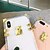 cheap iPhone Cases-Square Lock Electroplated Button Phone Case For Iphone