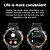levne Chytré hodinky-696 S00T Chytré hodinky 1.45 inch Inteligentní hodinky Bluetooth Krokoměr Záznamník hovorů Měřič spánku Kompatibilní s Android iOS Muži Hands free hovory Záznamník zpráv Kontrola kamery IP 67 50mm