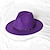 preiswerte Partyhut-Hüte Wolle / Acryl Fedora-Hut Formal Hochzeit Einfach Mit Pure Farbe Kopfschmuck Kopfbedeckung