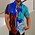 cheap Men&#039;s Shirts-Men&#039;s Shirt Summer Hawaiian Shirt Graphic Prints Oil Painting Graffiti Turndown Yellow Blue Green Street Casual Short Sleeves Button-Down Print Clothing Apparel Vintage Fashion Streetwear Designer