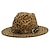baratos Chapéu de Festa-chapéus de lã acrílico fedora outono chapéu de casamento formal coquetel real astcot luxo com leopardo headpiece headwear