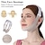 baratos Utensílios dermatológicos-bandagem em forma de V de silicone para levantar o rosto, máscara de emagrecimento, cinto anti-rugas, reduzir o queixo duplo, fita para o rosto em V, queixo, bochecha